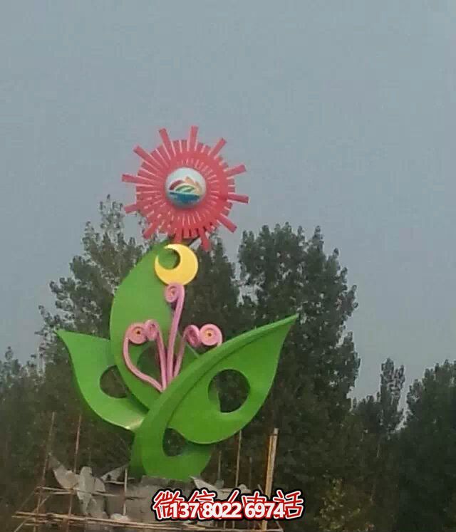 不銹鋼藝術雕塑，為景觀公園添彩