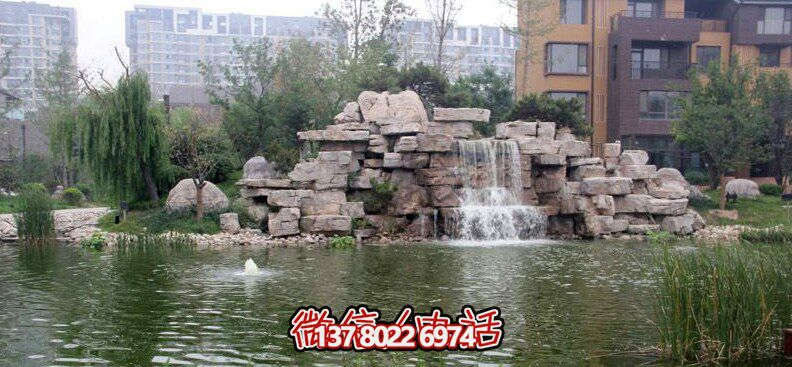 小區湖邊擺放裝飾立體山形景觀雕塑 小區湖邊擺放裝飾立體山形景觀雕塑