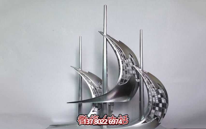 學院兒童室內擺放鏤空不銹鋼船雕塑 學院兒童室內擺放鏤空不銹鋼船雕塑