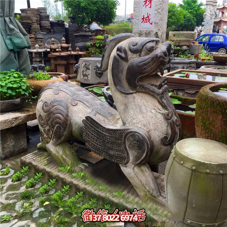 景區(qū)別墅石雕神獸貔貅雕塑 景區(qū)別墅石雕神獸貔貅雕塑