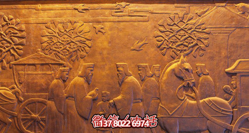 醫院企業墻面漢白玉浮雕馬車雕塑 醫院企業墻面漢白玉浮雕馬車雕塑